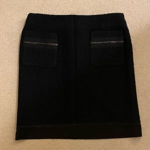 Esprit lambs wool black skirt